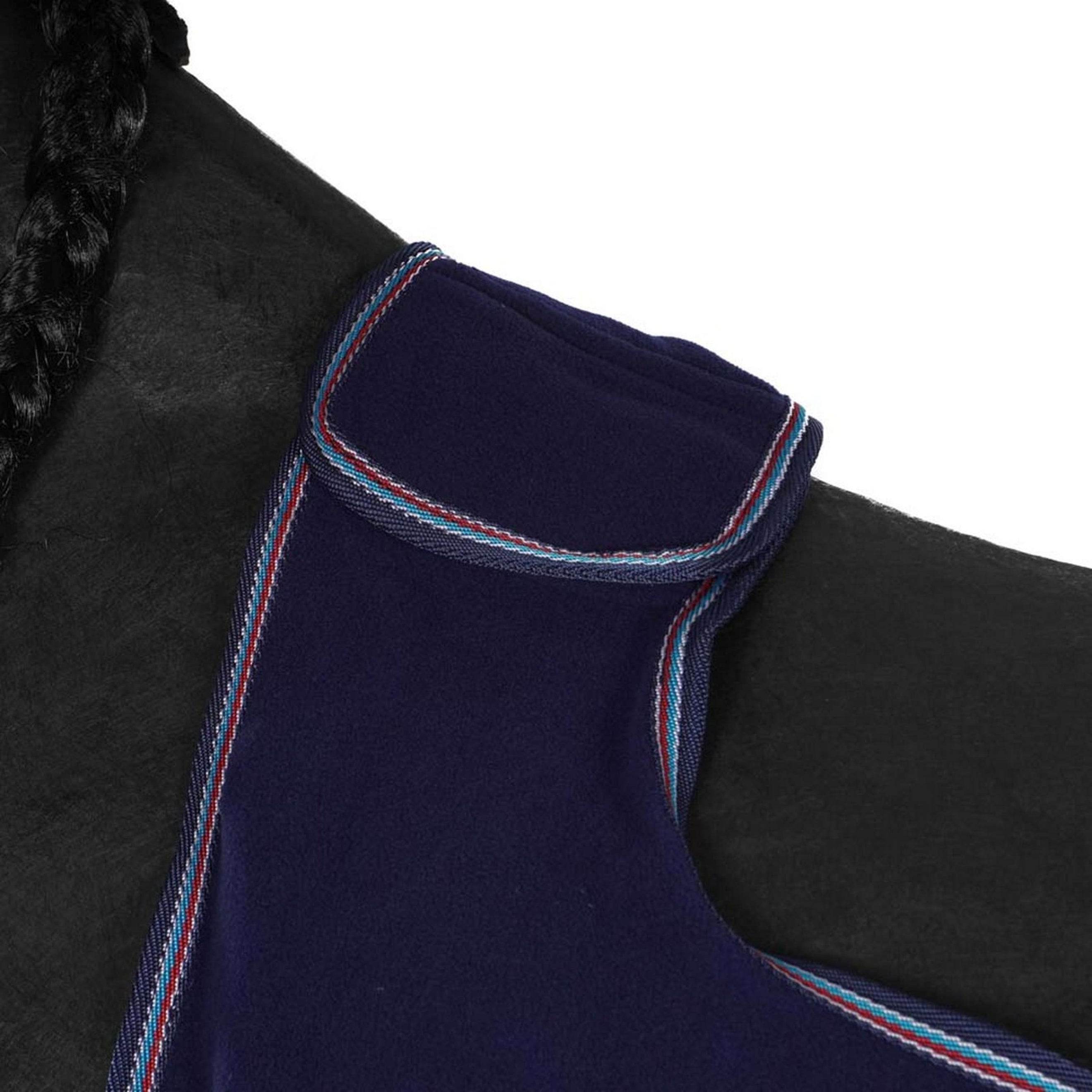 HKM Couverture de Marcheur avec Fermeture Velcro Bleu