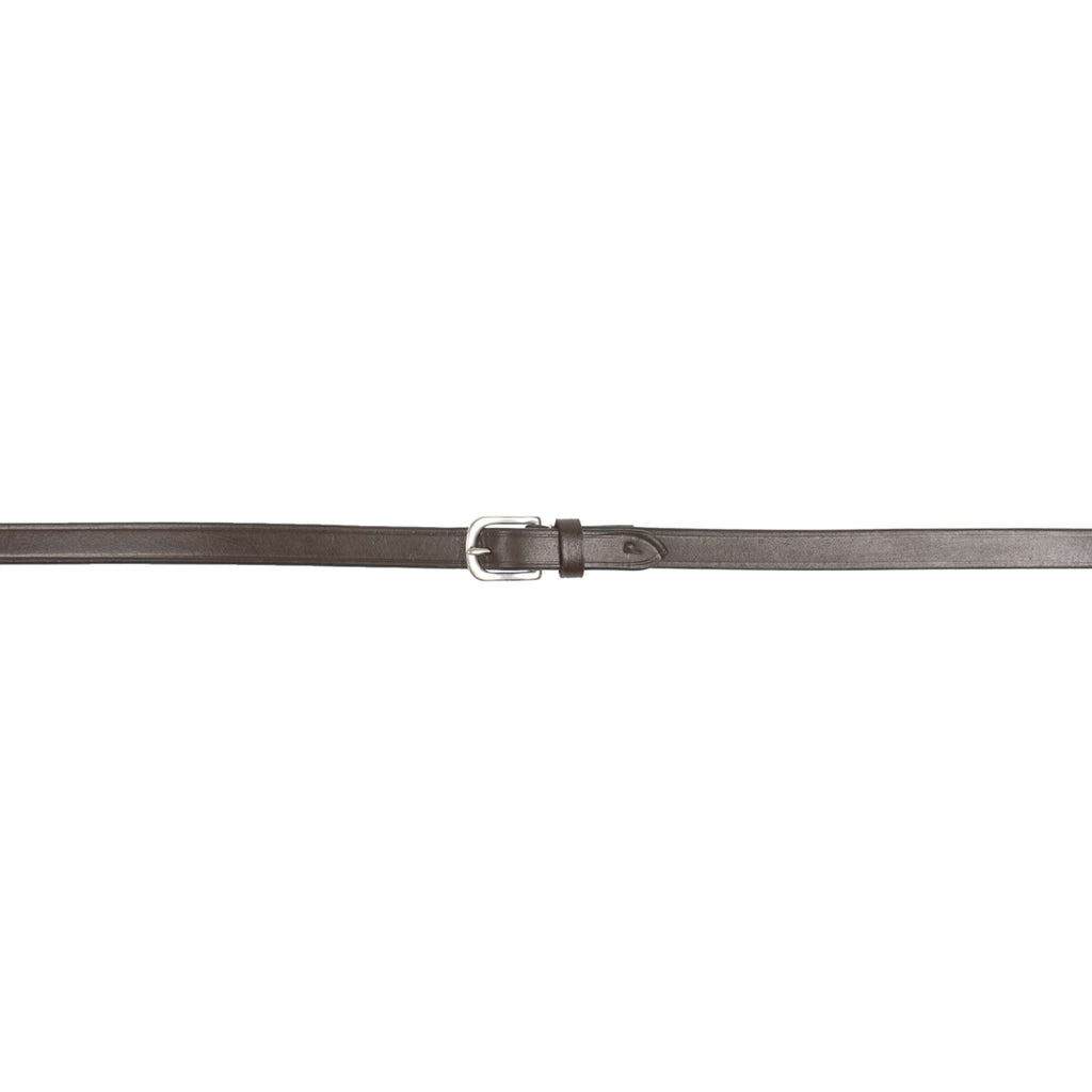 HKM Rênes avec Caoutchouc Marron