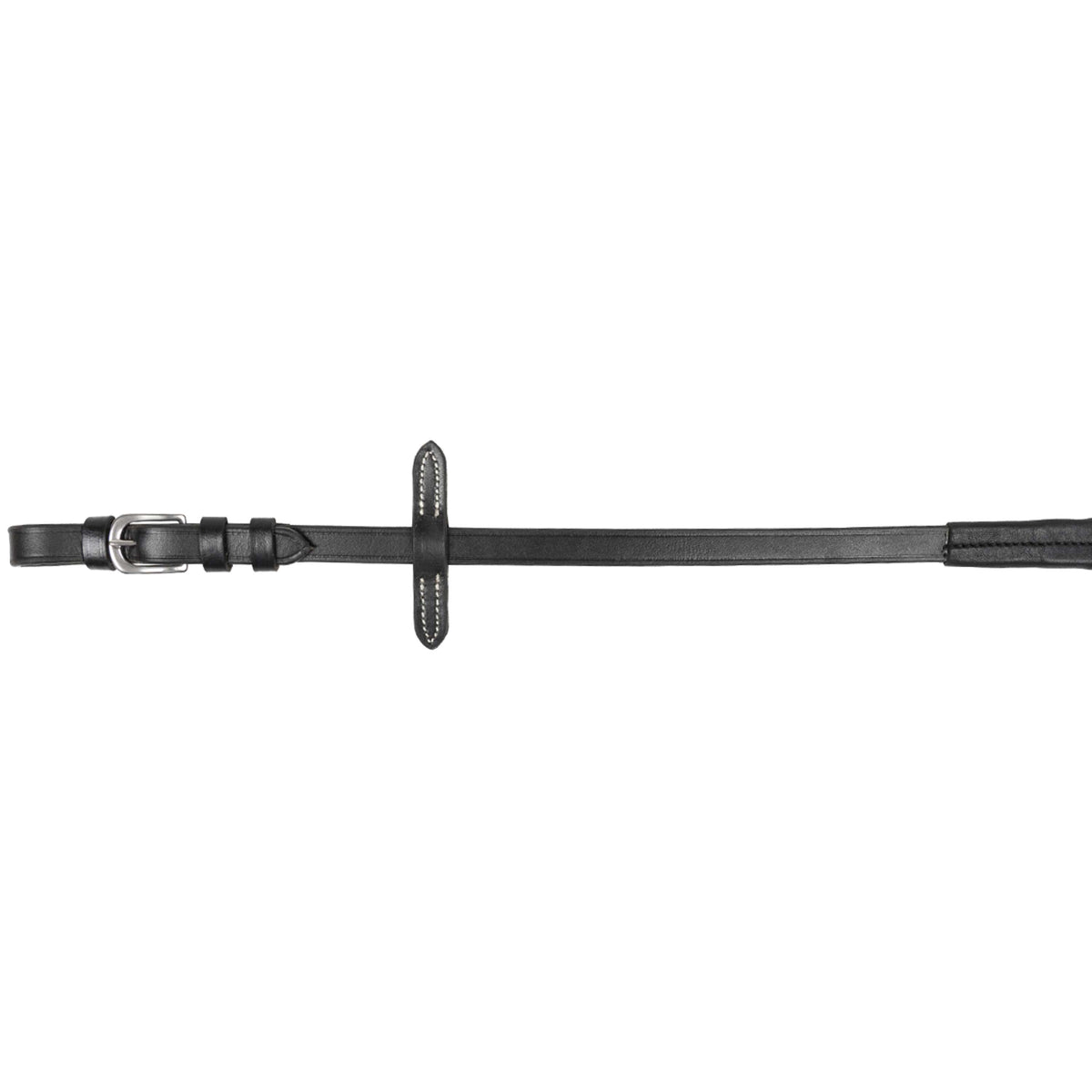 HKM Rênes avec Caoutchouc Noir