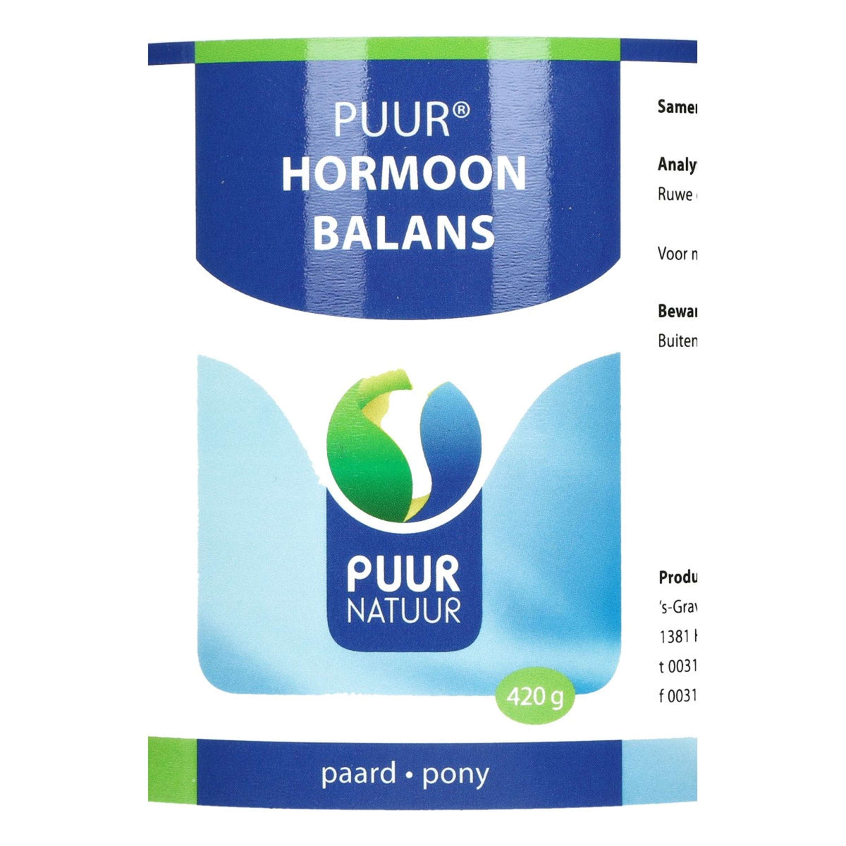 PUUR Équilibre hormonal Cheval et poney