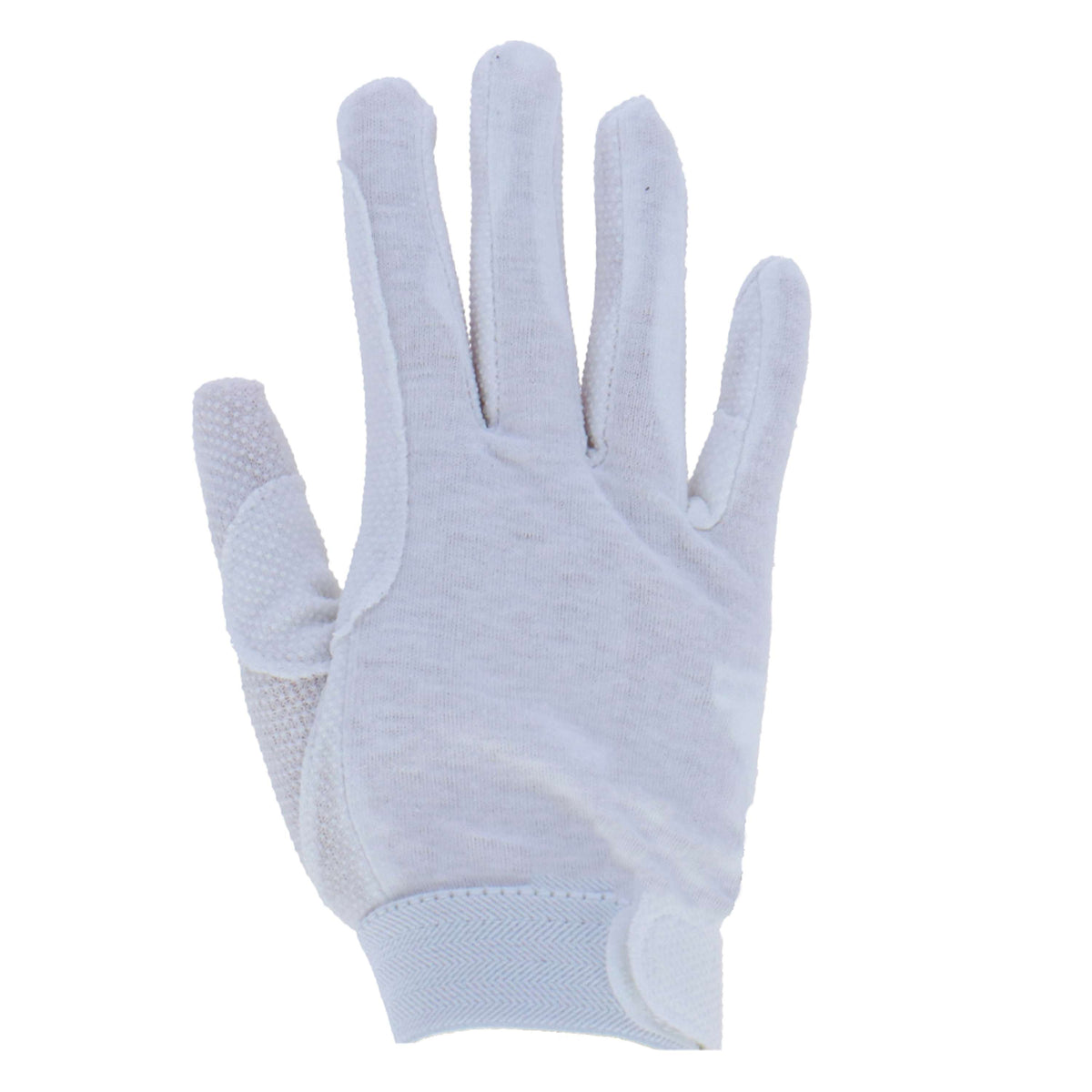 Kerbl Gants d'Équitation Coton Blanc