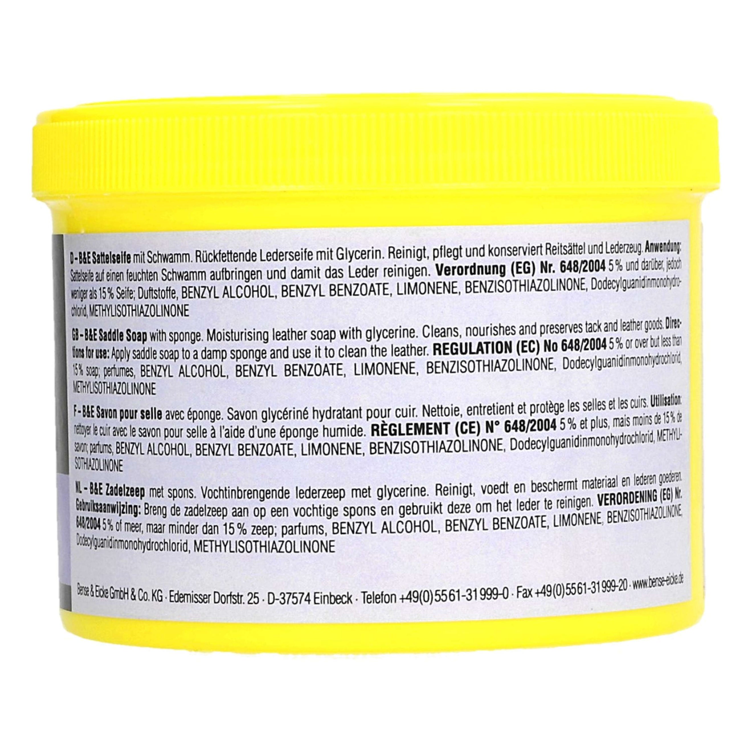 Bense & Eicke Savon pour Selle Pâte Bense & Eicke Savon pour Selle Pâte