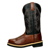 HKM Botte Western -Softy Cow- Marron