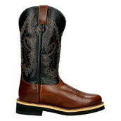 HKM Botte Western -Softy Cow- Marron