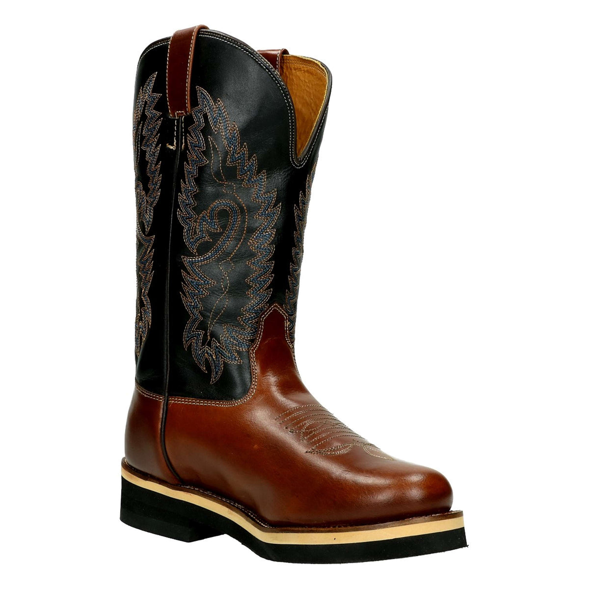 HKM Botte Western -Softy Cow- Marron