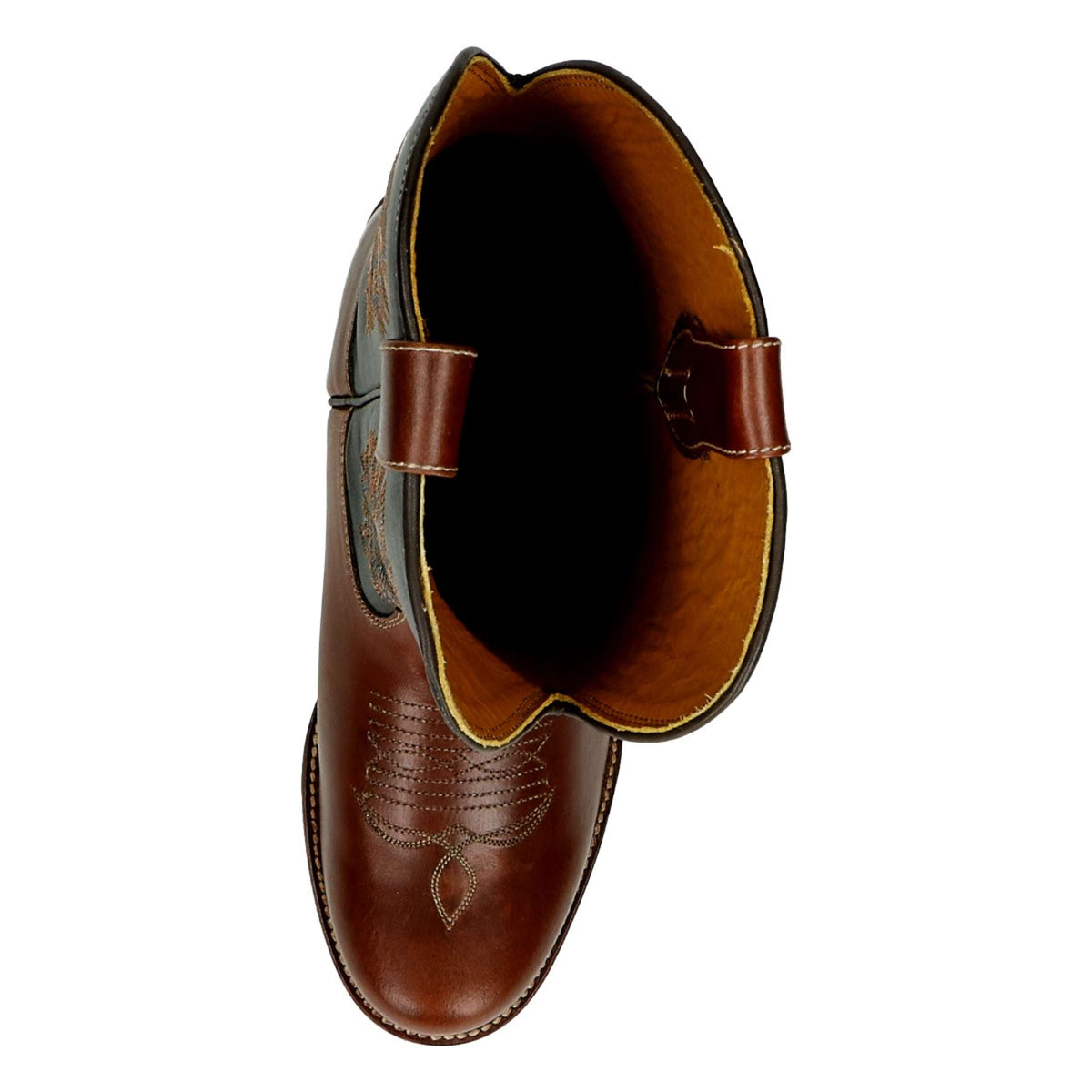 HKM Botte Western -Softy Cow- Marron