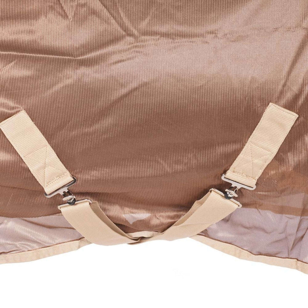 Premiere Couverture Anti-Mouches Base Polyester Maille Taupe