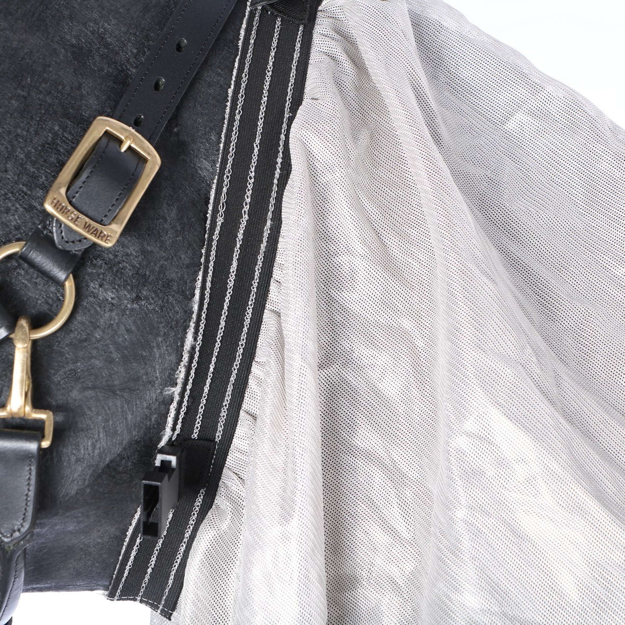 Premiere Couverture Anti-Mouches Cou Couverture Mesh Gris Premiere Couverture Anti-Mouches Cou Couverture Mesh Gris