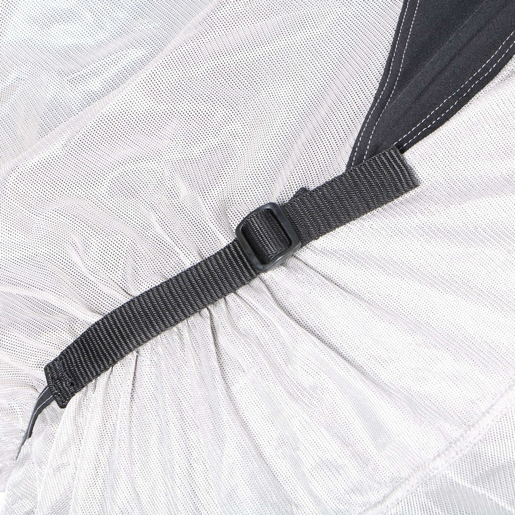 Premiere Couverture Anti-Mouches Cou Couverture Mesh Gris