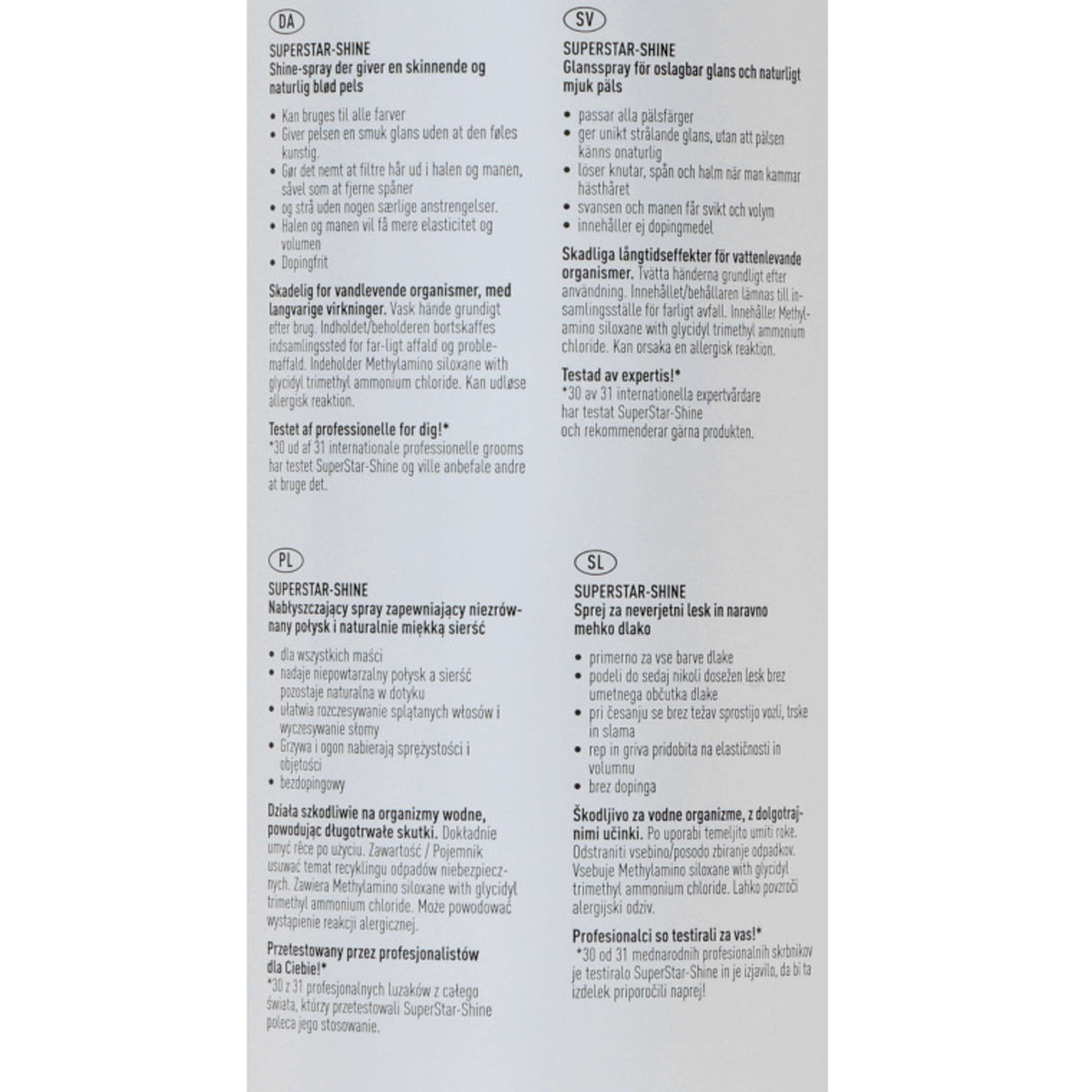 Effol Lotion Lustrante SuperStar-Shine