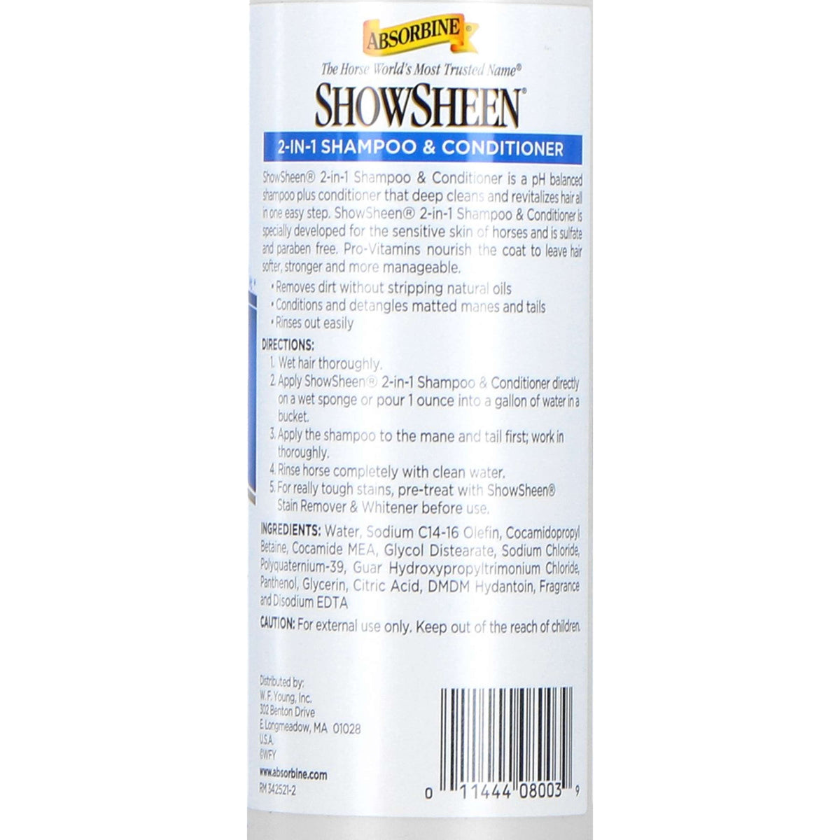 Absorbine Shampooing & Après-Shampooing 2-en-1