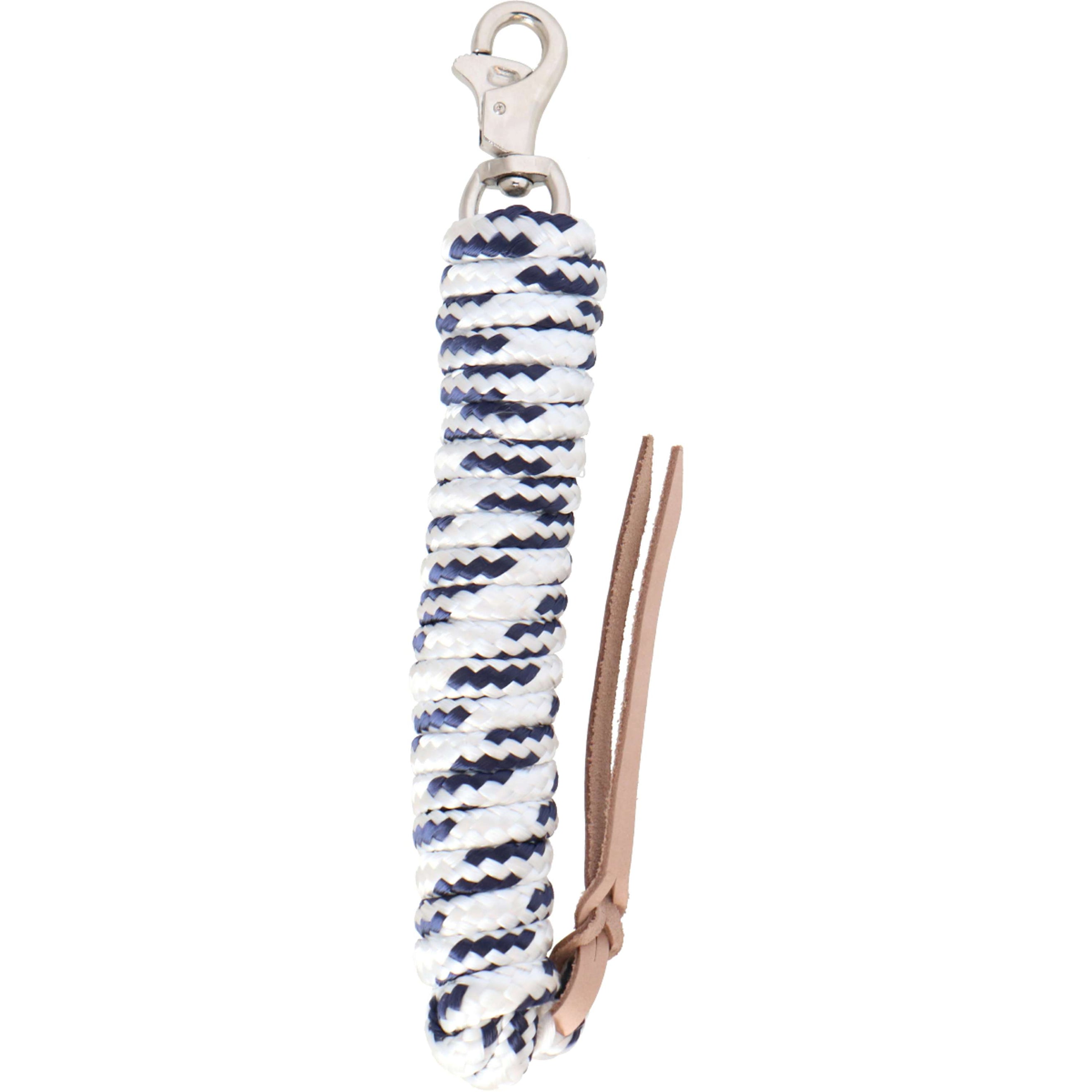 Kerbl Longe pour Licol Western avec Bull Snap Noir/Blanc