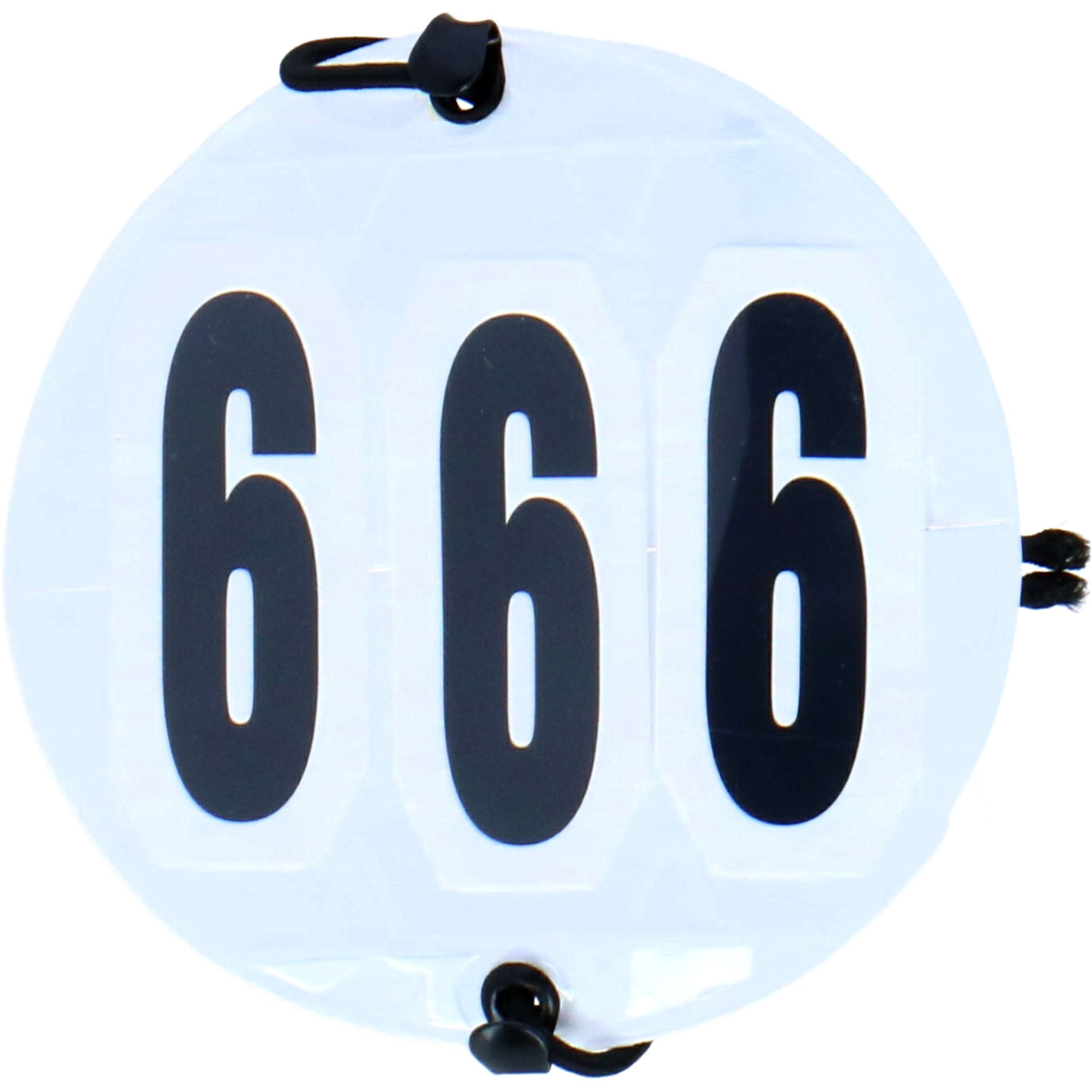 Kerbl Numéros de départ 3 Quantités Blanc