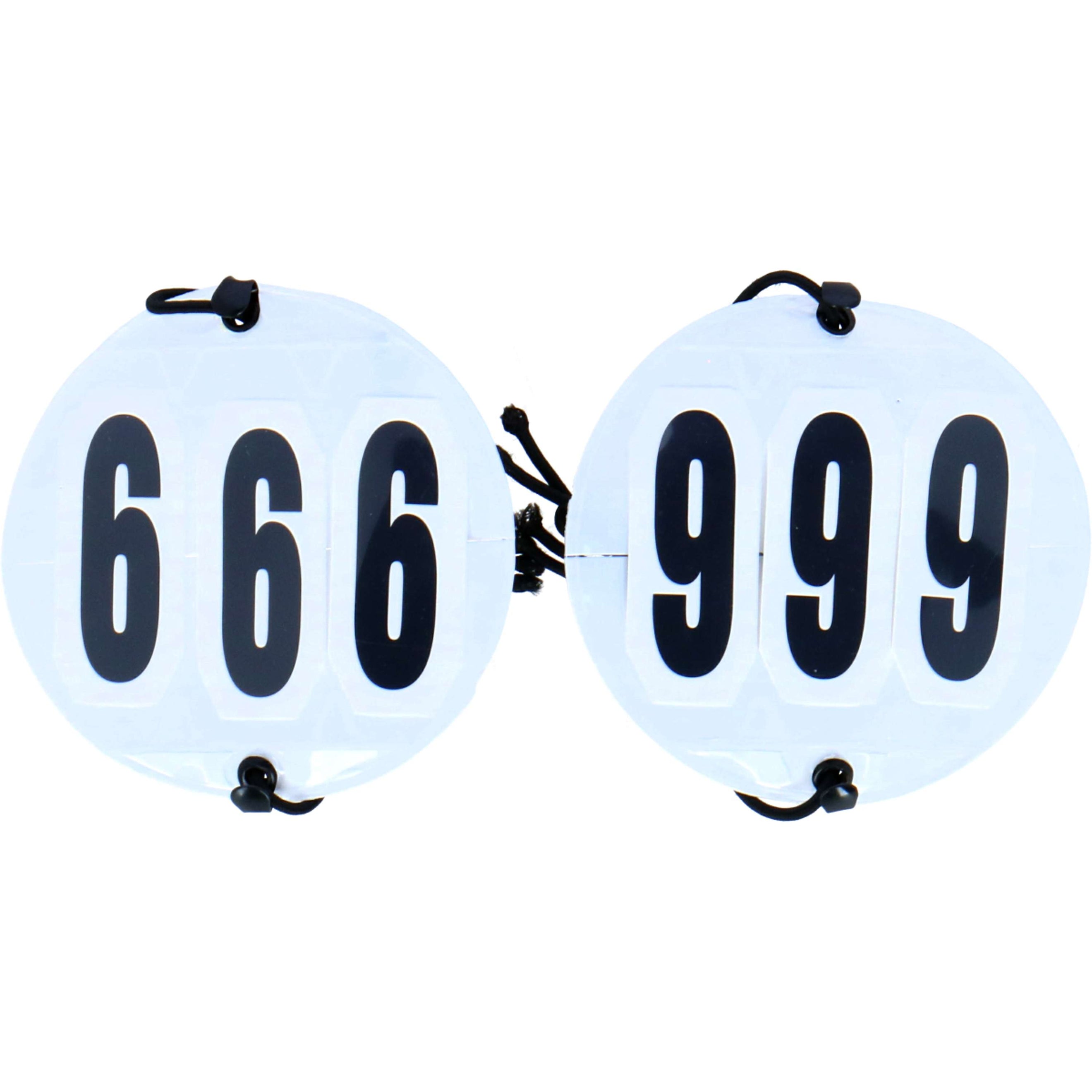 Kerbl Numéros de départ 3 Quantités Blanc Kerbl Numéros de départ 3 Quantités Blanc