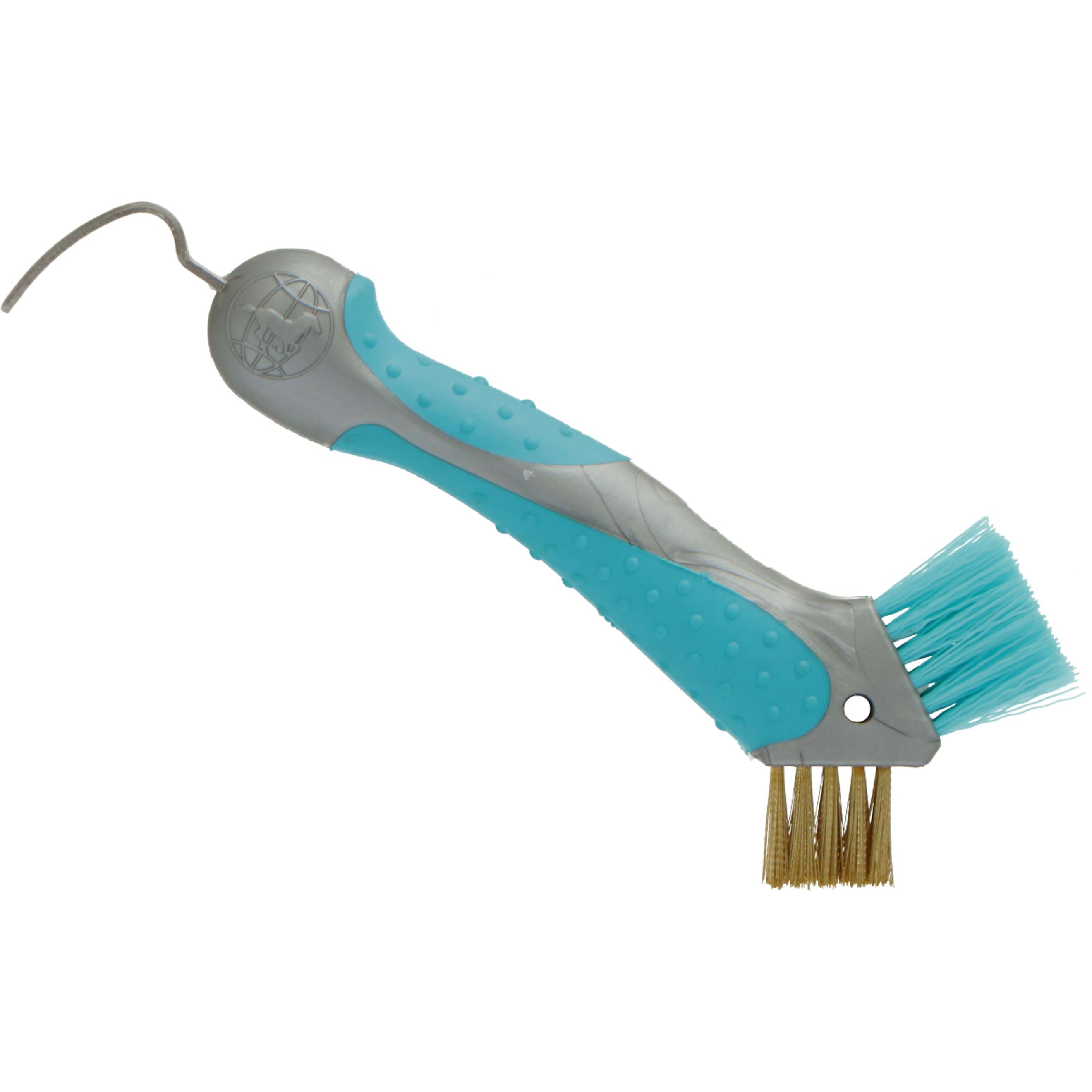 Imperial Riding Cure-Pied Scraper avec Brosse Turquoise