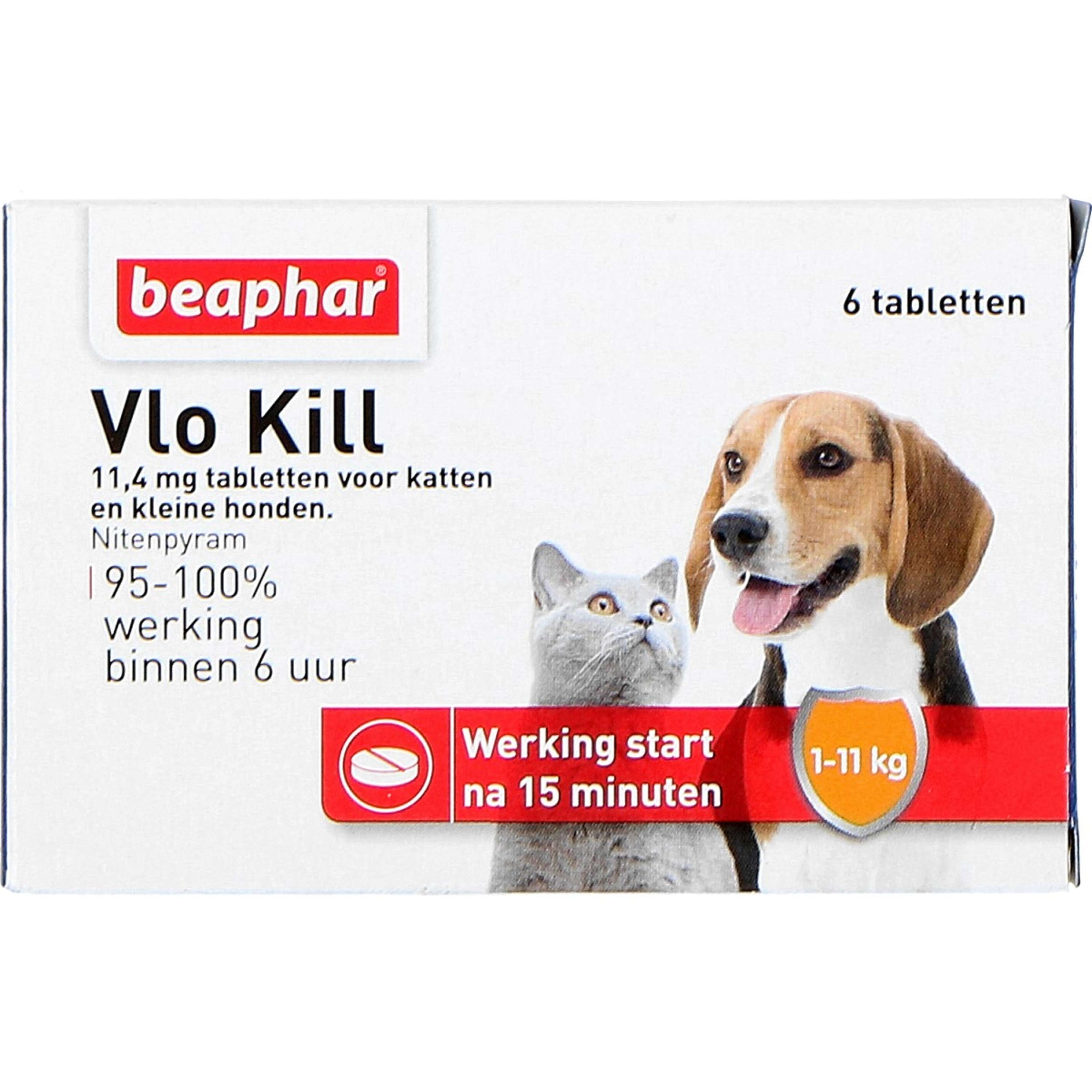 Beaphar Vlokill+ Chat et Chien jusqu'à 11kg