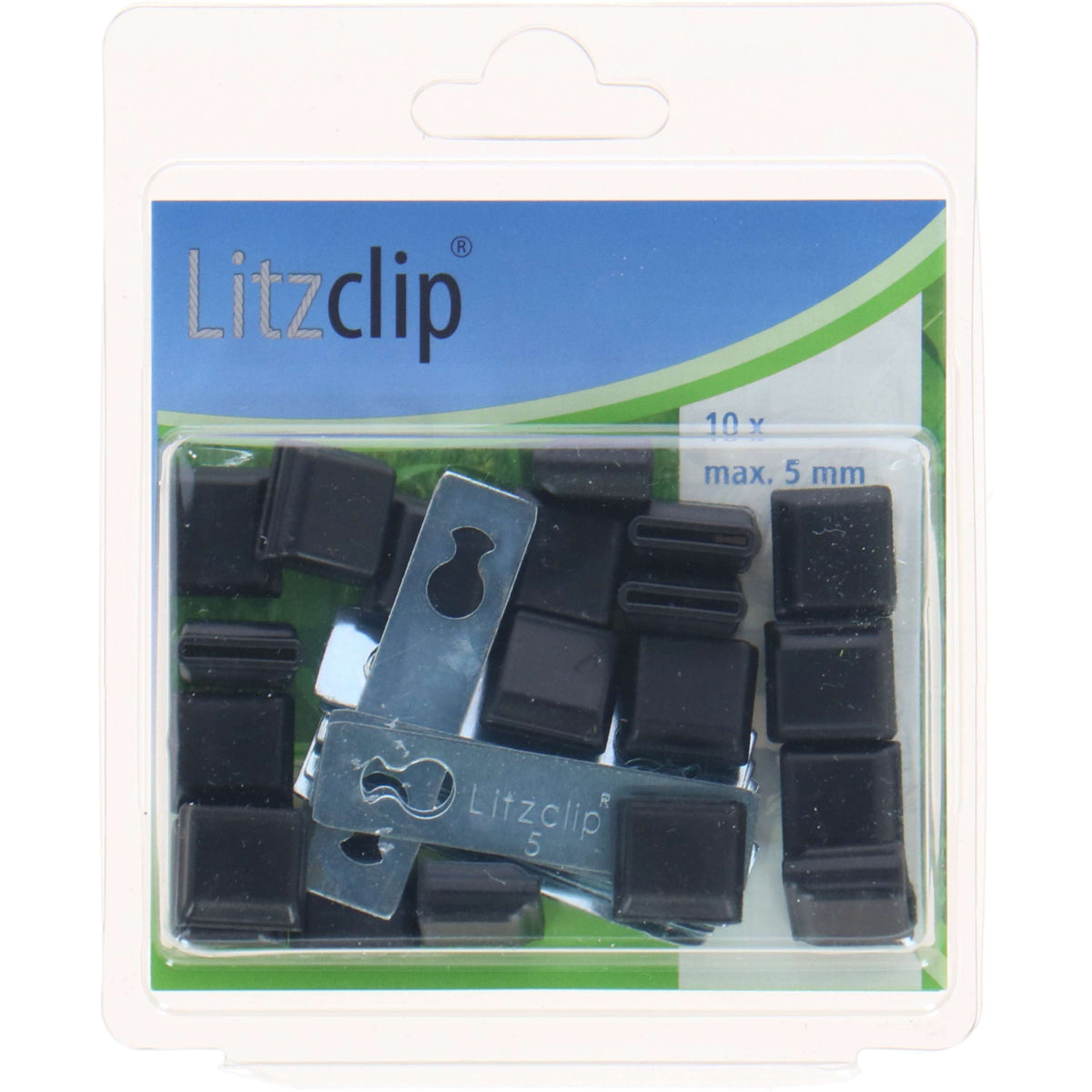 Ako Raccord de Câble Litzclip Galvanisé 10 Pièces