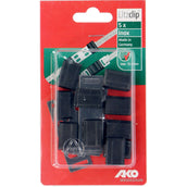 Ako Connecteur clip Ruban Litzclip Acier Inoxydable 5pc