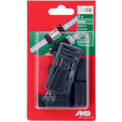 Ako Connecteur clip Ruban Litzclip Acier Inoxydable 5pc