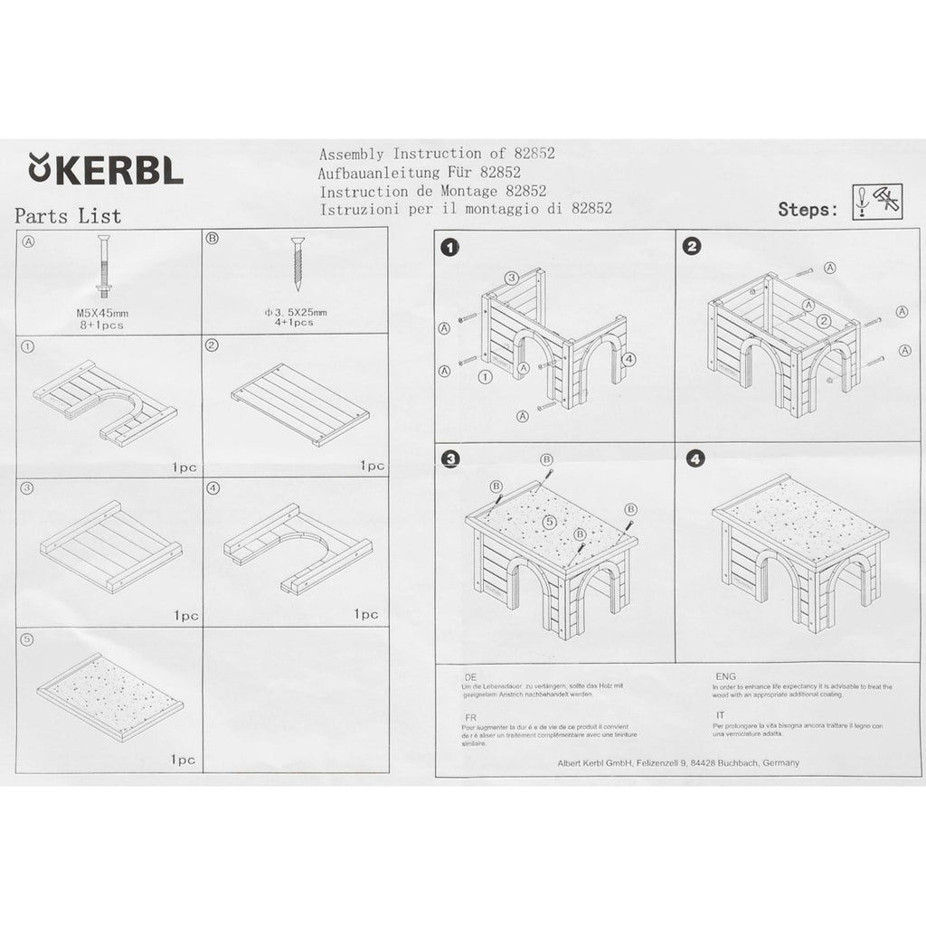 Kerbl Abri à Lapin
