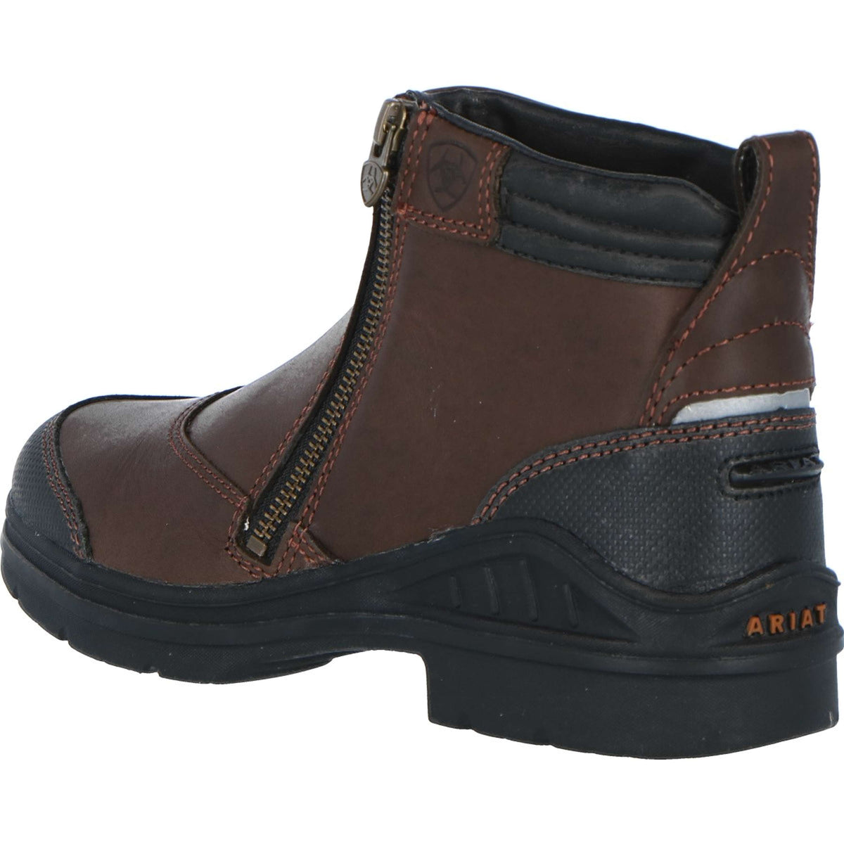 Ariat Chaussures d'Écurie Barnyard Side Zip Marron foncé