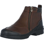 Ariat Chaussures d'Écurie Barnyard Side Zip Marron foncé