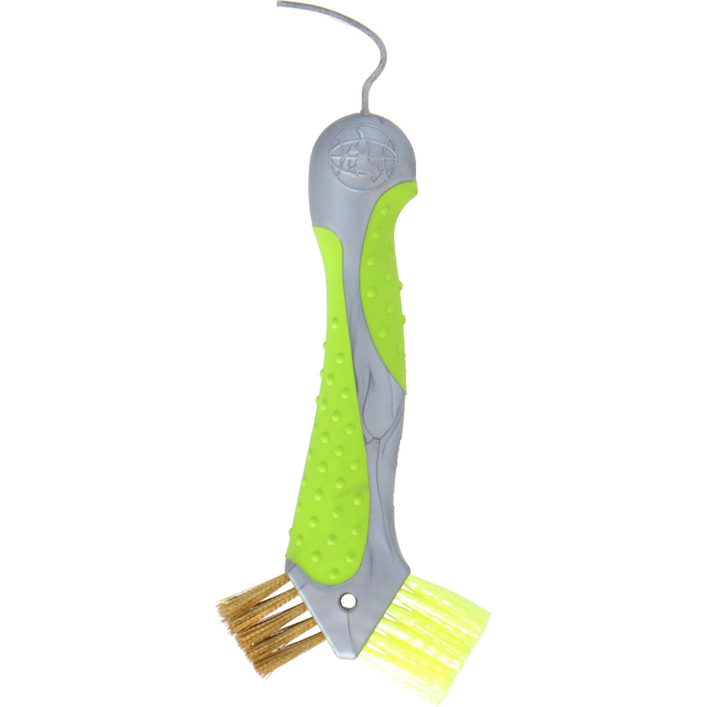 Imperial Riding Cure-Pied Scraper avec Brosse Vert