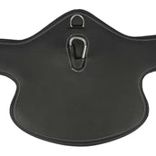 HORKA Sangle avec Protection de Ventre Cuir Noir/Argent