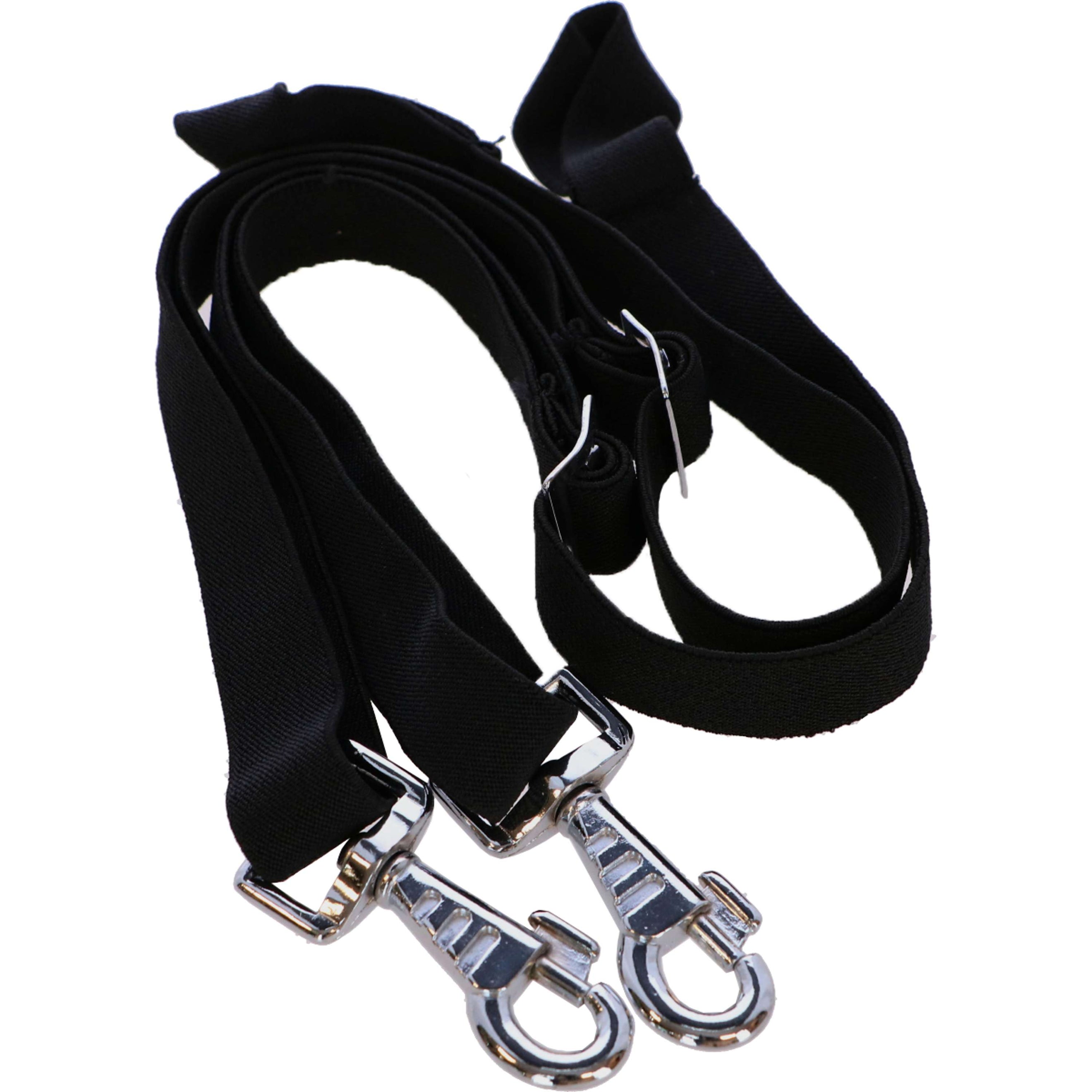 HORKA Courroies de Cuisse Élastique la Paire Noir HORKA Courroies de Cuisse Élastique la Paire Noir