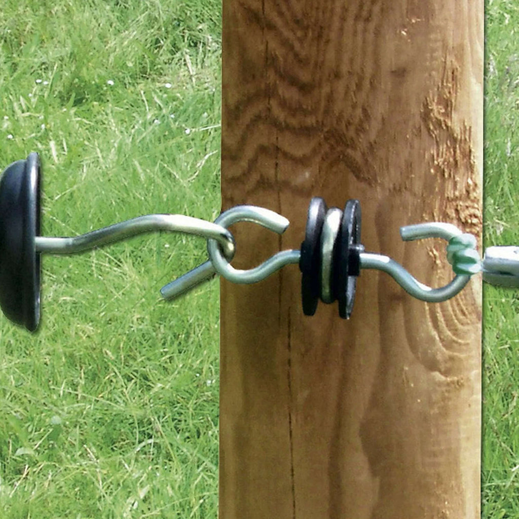 Agradi Power Isolateur Poortgreep Galvanisé 10 Pièces