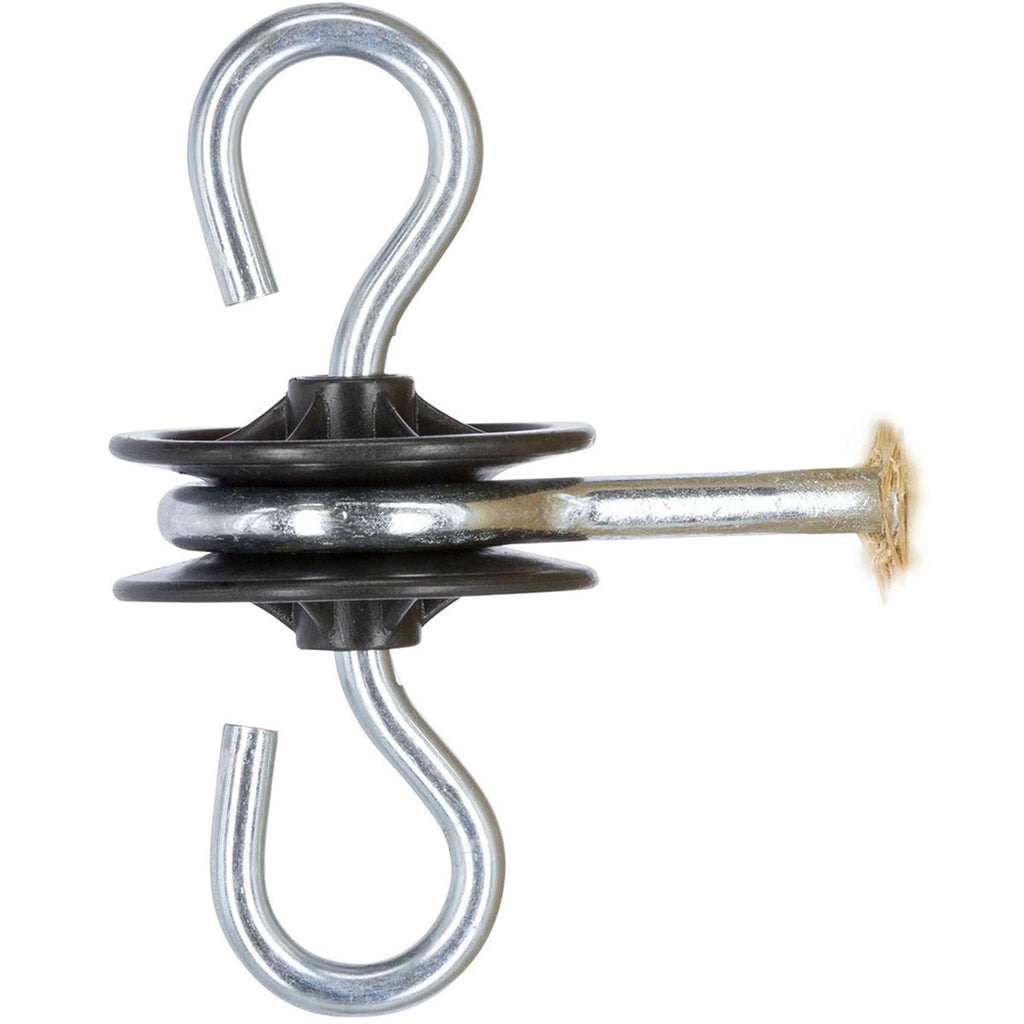 Agradi Power Isolateur Poortgreep Galvanisé 10 Pièces
