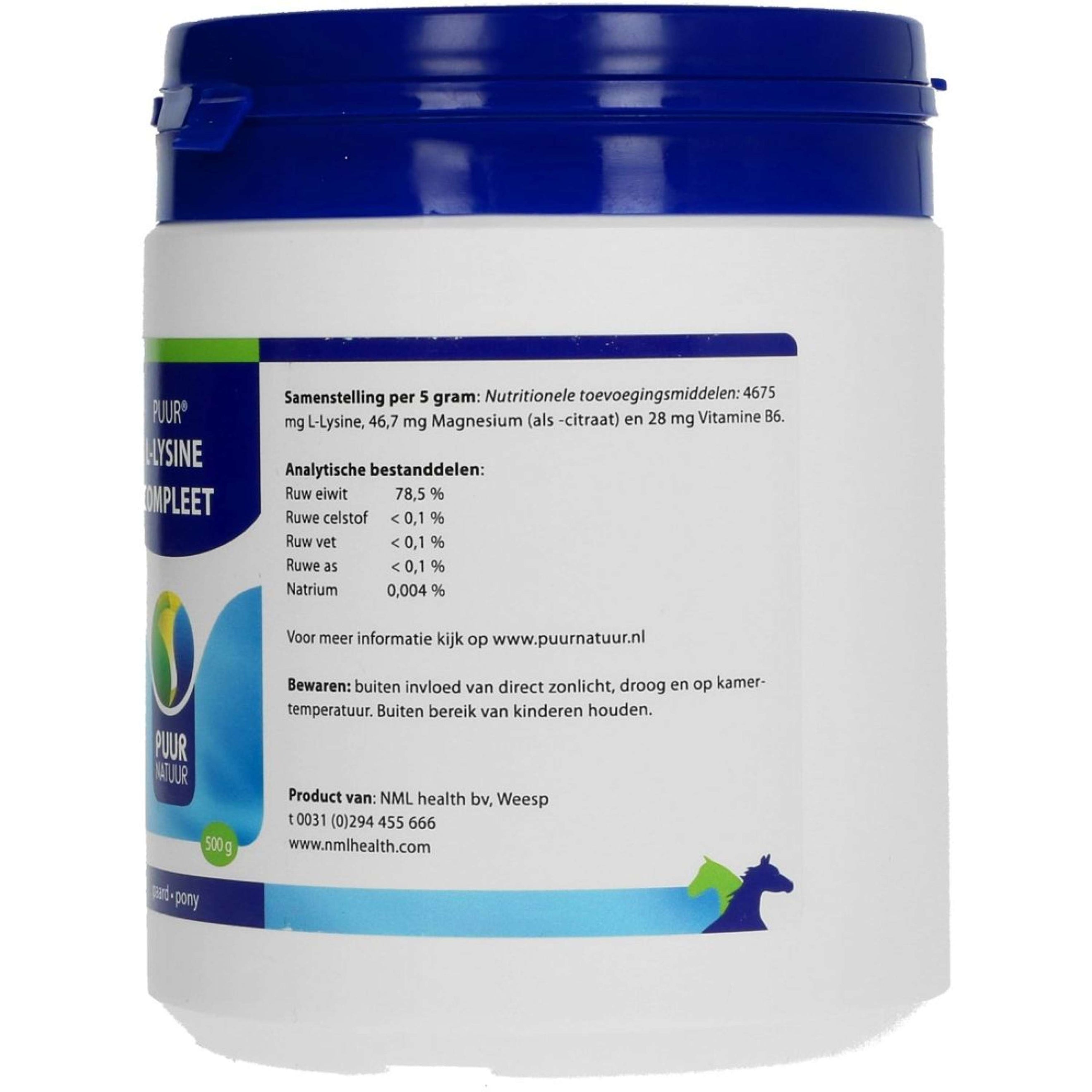 PUUR L-Lysine Cheval et Poney PUUR L-Lysine Cheval et Poney