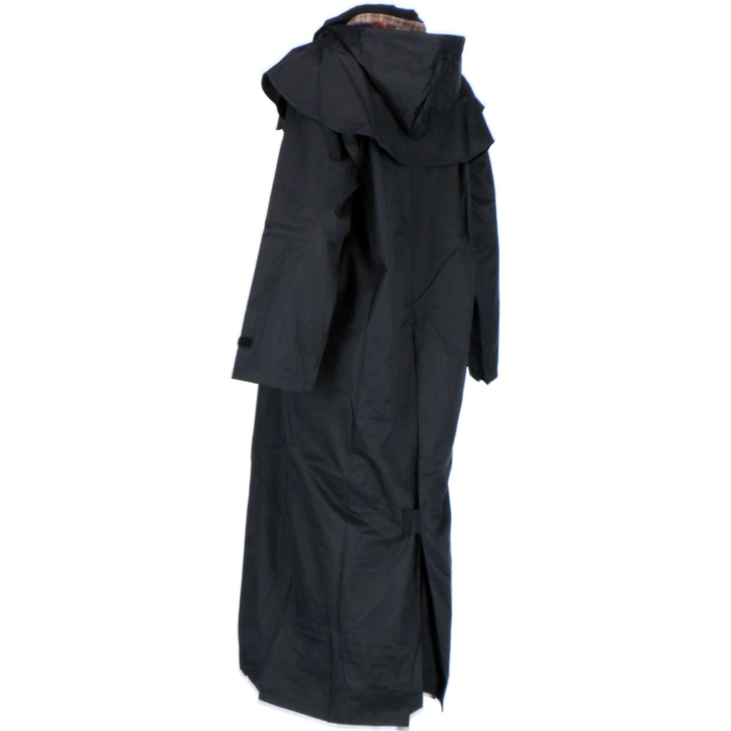 Scippis Black Roo Manteau Stockman Regen Cowboy Noir