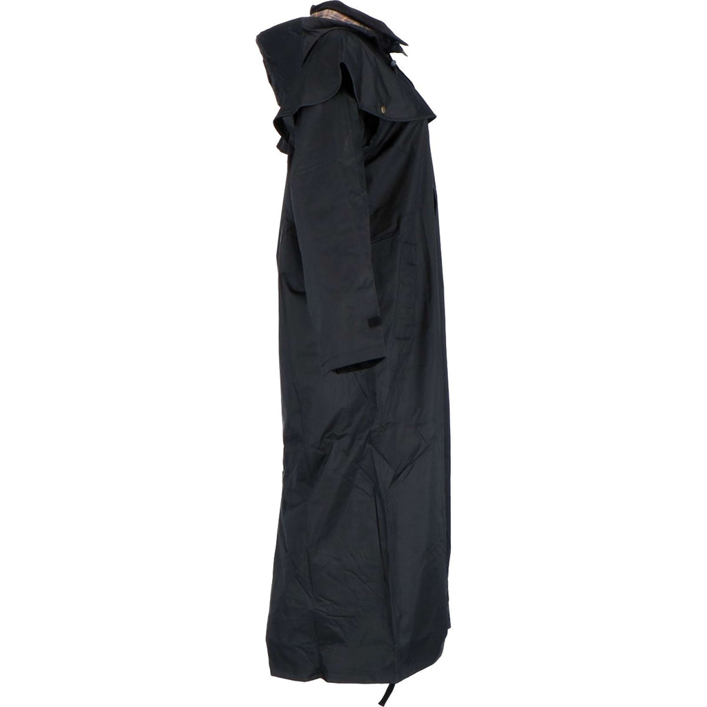 Scippis Black Roo Manteau Stockman Regen Cowboy Noir