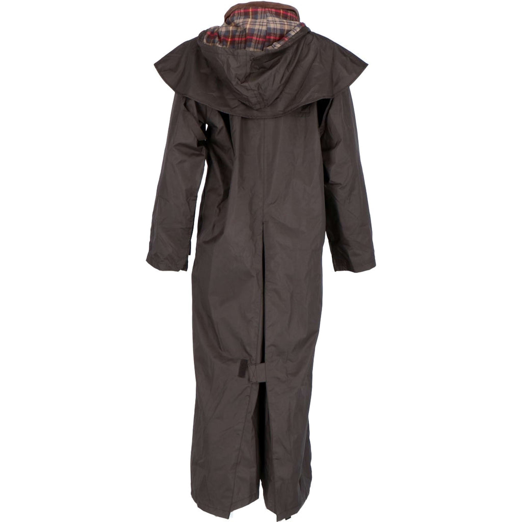 Scippis Black Roo Manteau Stockman Regen Cowboy Marron