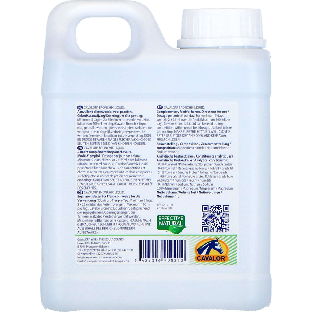 Cavalor Soutien du Système Respiratoire Bronchix Liq