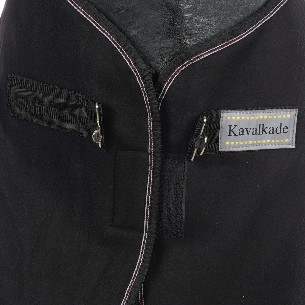 Kavalkade Couvertures Anti-Transpiration Ecoline Fleece Noir