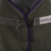 Kavalkade Couvertures Anti-Transpiration Ecoline Fleece Vert pin