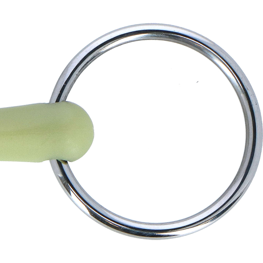 HORKA Mors de Filet Caoutchouc Brisure Goût Pomme 20mm