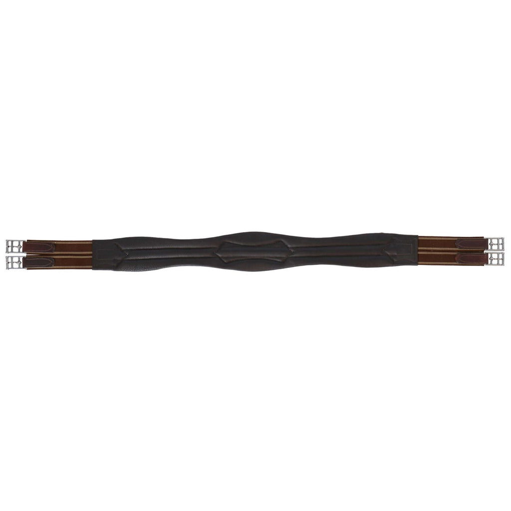 HORKA Sangle Polyvalente Cuir Marron/Argent