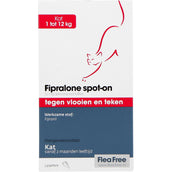 Flea Free Produit Anti-Puces Flea Free Fiproline Spot On Chat