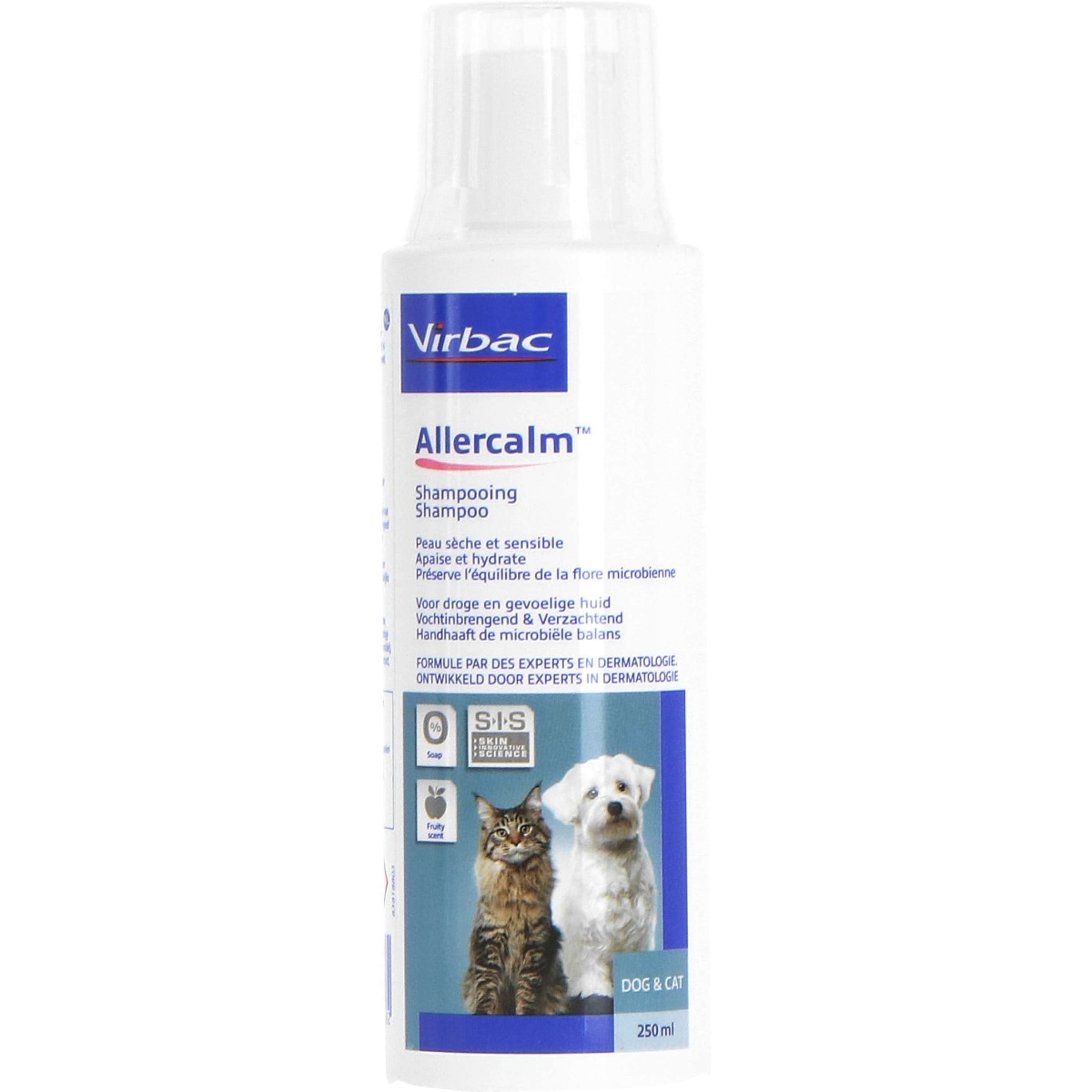 Virbac Shampooing Anti-Démangeaisons Allercalm Chien/Chat