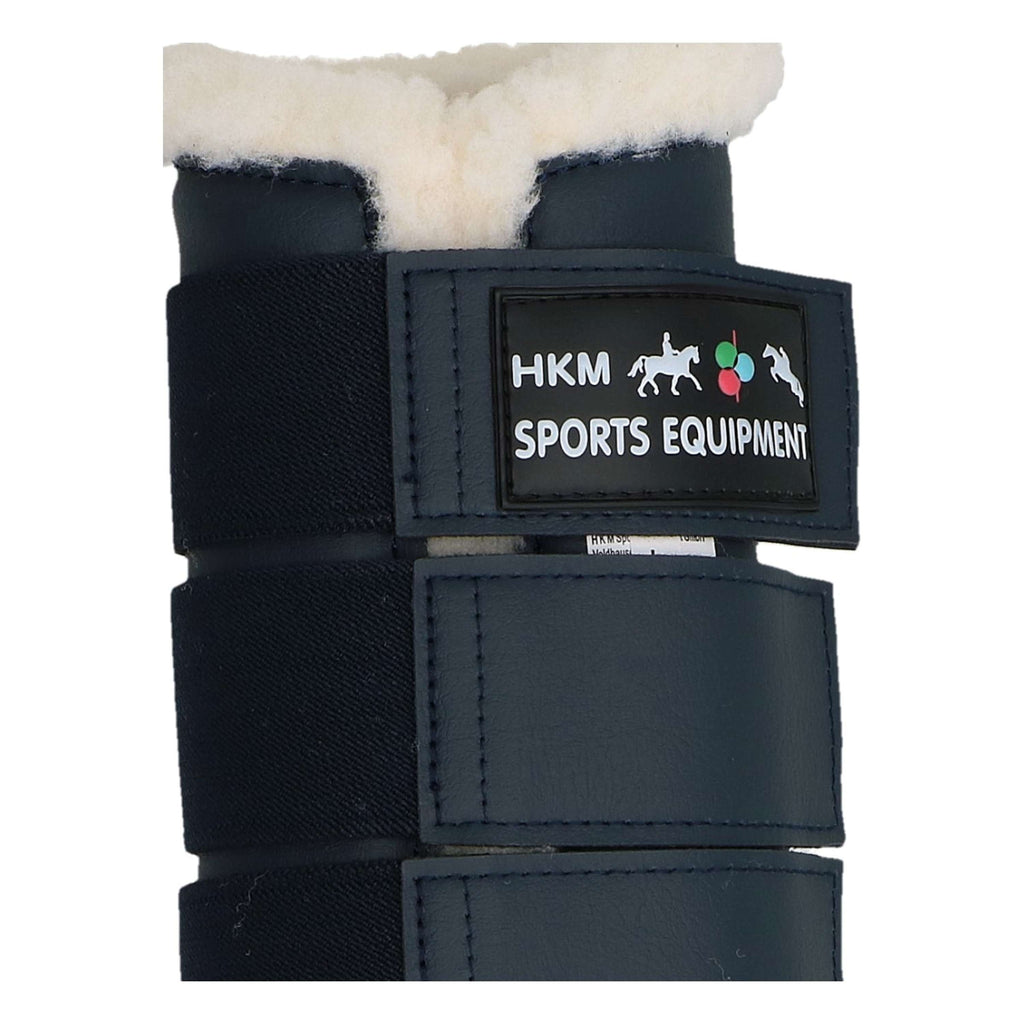 HKM Guêtres Comfort Bleu foncé