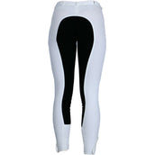 HKM Pantalon d'Équitation Basic Belmtex Grip Blanc/Noir