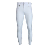 HKM Pantalon d'Équitation Basic Hommes Blanc