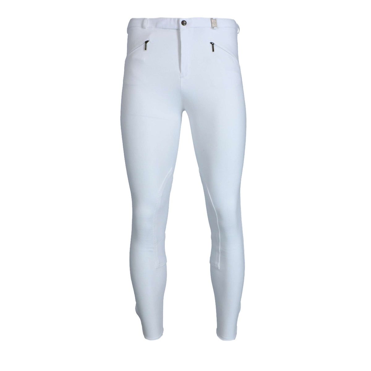 HKM Pantalon d'Équitation Basic Hommes Blanc