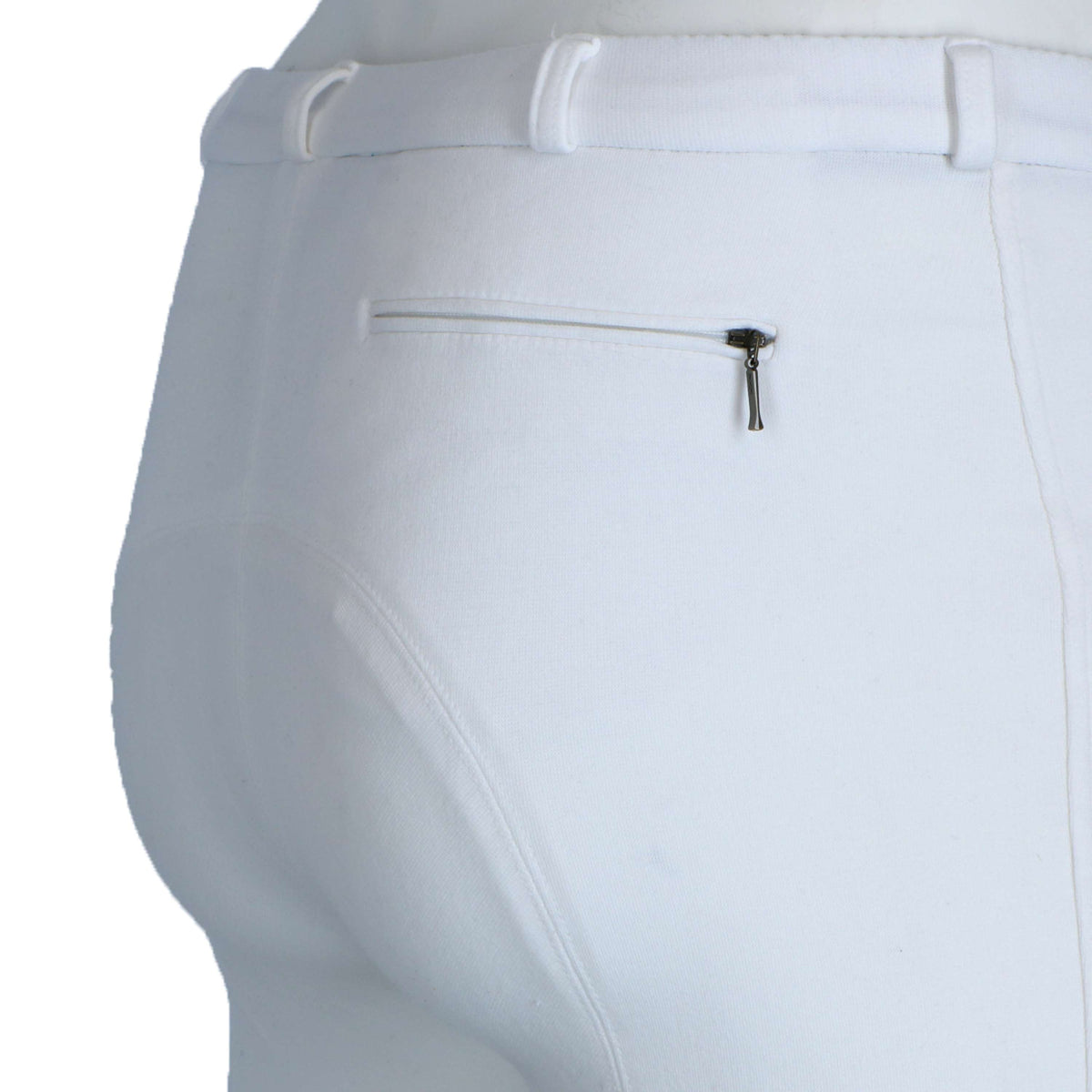 HKM Pantalon d'Équitation Basic Hommes Blanc