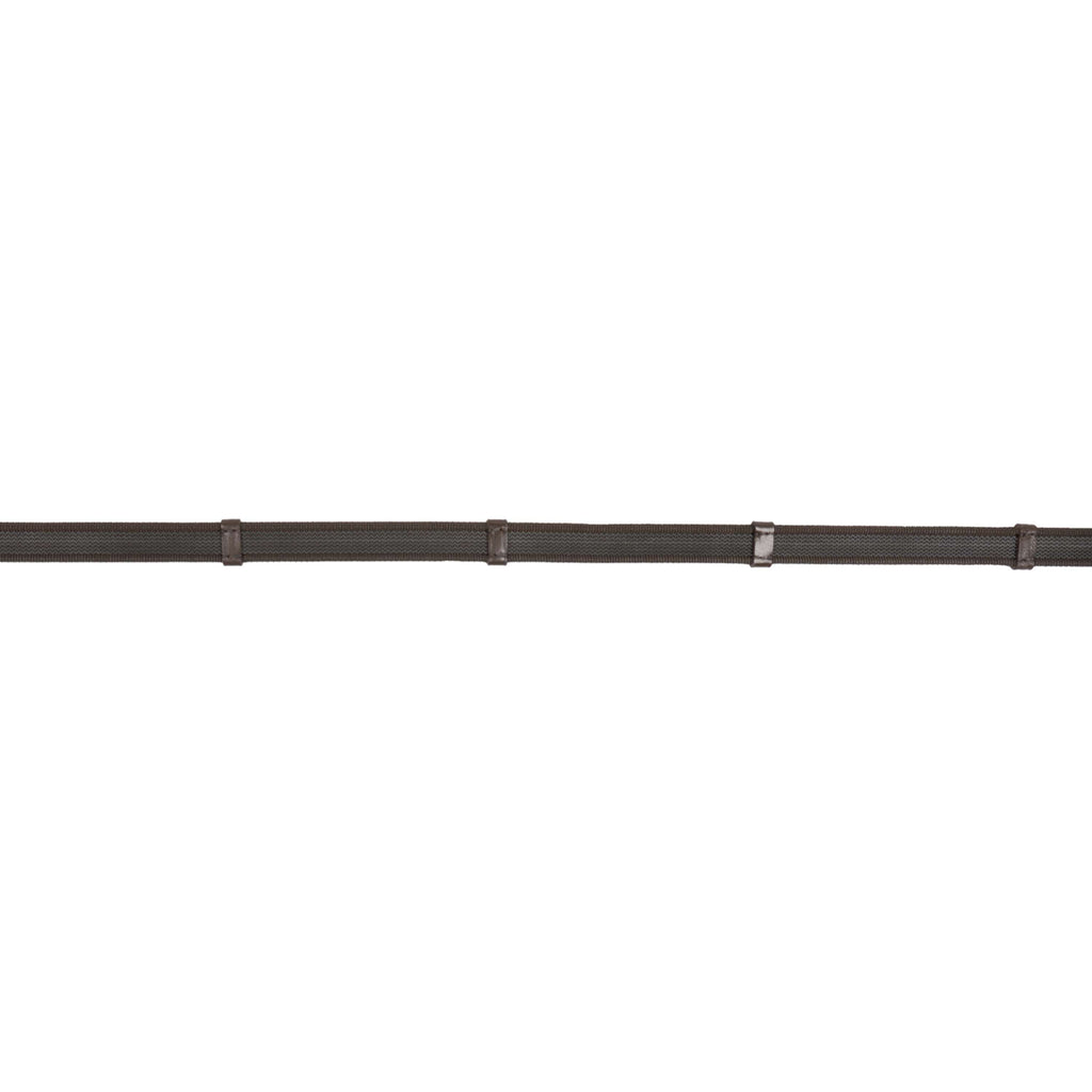HKM Rênes Alterné avec Caoutchouc Marron