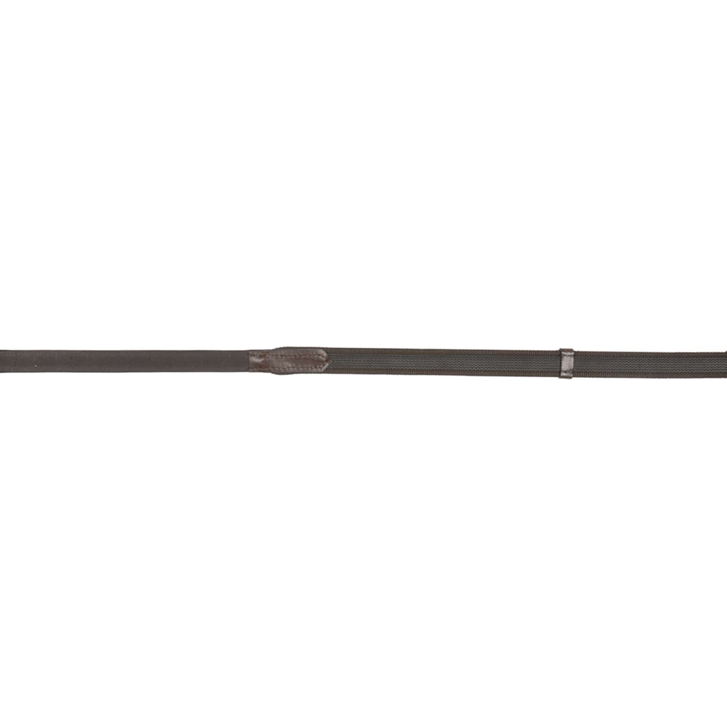 HKM Rênes Alterné avec Caoutchouc Marron