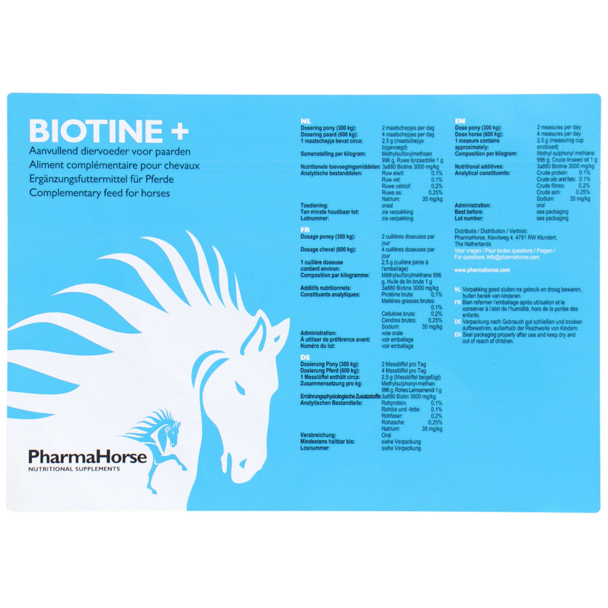 PharmaHorse Biotine+